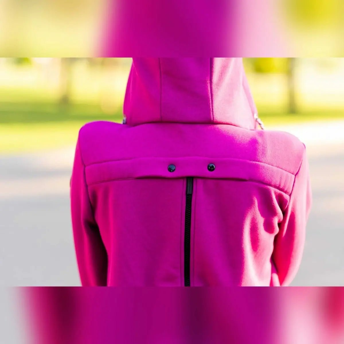 Angel Wings Babywearing Hoodie Pink Babywearing Outerwear