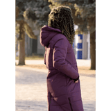Angel Wings Babywearing Long Coat Burgundy Babywearing Outerwear