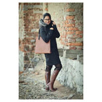 Angel Wings Babywearing Softshell Coat Black Babywearing Outerwear