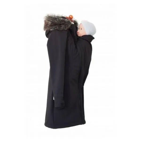 Angel Wings Babywearing Softshell Coat Black - Babywearing OuterwearLittle Zen One96217424