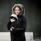 Angel Wings Babywearing Softshell Coat Black - Babywearing OuterwearLittle Zen One96217424