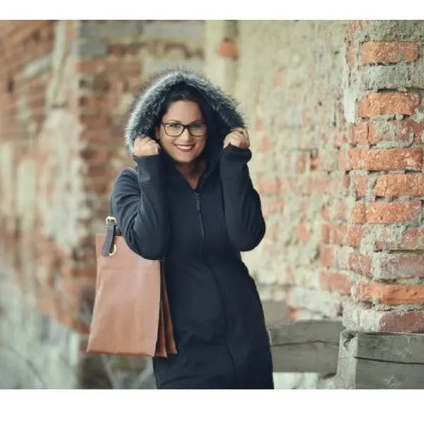 Angel Wings Babywearing Softshell Coat Black - Babywearing OuterwearLittle Zen One96217424