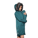Angel Wings Babywearing Softshell Coat Green Babywearing Outerwear