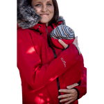 Angel Wings Babywearing Softshell Coat Red Babywearing Outerwear