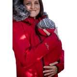 Angel Wings Babywearing Softshell Coat Red Babywearing Outerwear
