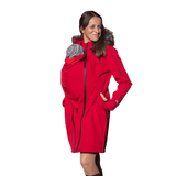 Angel Wings Babywearing Softshell Coat Red Babywearing Outerwear