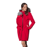 Angel Wings Babywearing Softshell Coat Red - Babywearing OuterwearLittle Zen One45109584