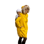 Angel Wings Babywearing Softshell Coat Yellow Babywearing Outerwear