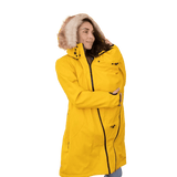 Angel Wings Babywearing Softshell Coat Yellow Babywearing Outerwear