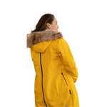 Angel Wings Babywearing Softshell Coat Yellow-Babywearing Outerwear-Angel Wings-canada and usa-Little Zen One-4