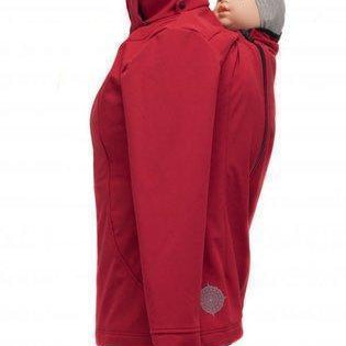 Angel Wings Babywearing Softshell Jacket Red - Babywearing OuterwearLittle Zen One