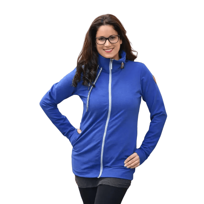Angel Wings Babywearing Sweatshirt Cobalt Blue Babywearing Outerwear