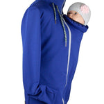 Angel Wings Babywearing Sweatshirt Cobalt Blue-Babywearing Outerwear-Angel Wings-canada and usa-Little Zen One-4