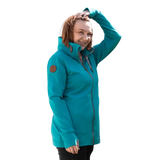 Angel Wings Babywearing Sweatshirt Teal-Babywearing Outerwear-Angel Wings-canada and usa-Little Zen One-1