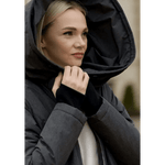 Angel Wings Babywearing Winter Coat Grey Babywearing Outerwear
