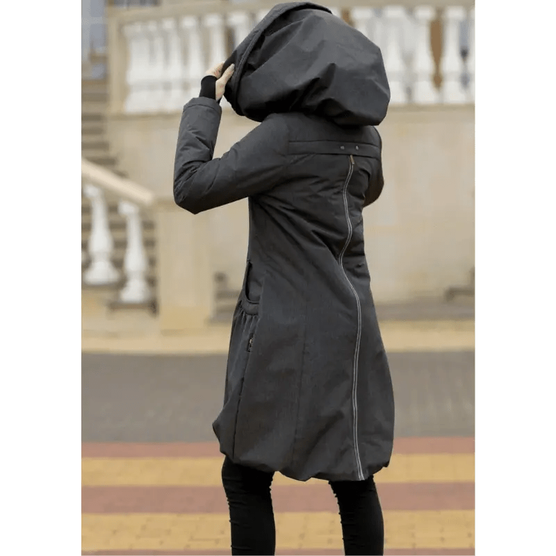 Angel Wings Babywearing Winter Coat Grey Babywearing Outerwear