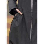 Angel Wings Babywearing Winter Coat Grey - Babywearing OuterwearLittle Zen One02072400