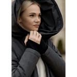 Angel Wings Babywearing Winter Coat Grey - Babywearing OuterwearLittle Zen One02072400