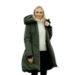 Angel Wings Babywearing Winter Coat Khaki Babywearing Outerwear