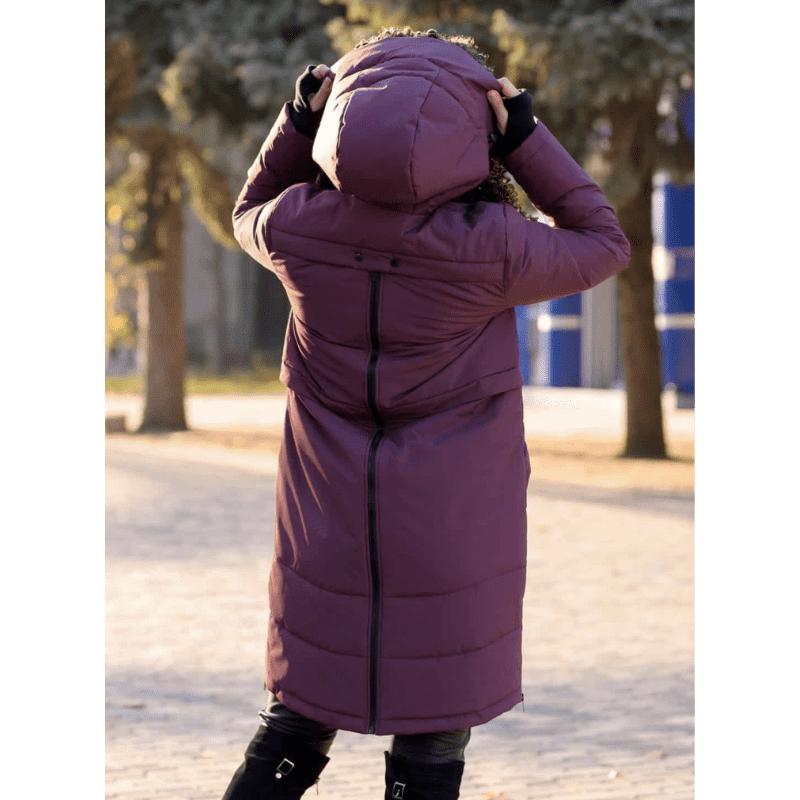 Parka coat with angel wings hot sale