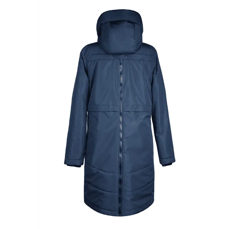Angel Wings Babywearing Winter Long Coat Navy Blue Little Zen One