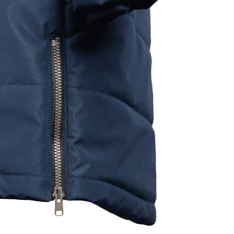 Navy blue 2025 jacket with hood