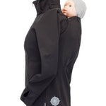 Angel Wings Black Babywearing Softshell Jacket - Babywearing OuterwearLittle Zen One28888144