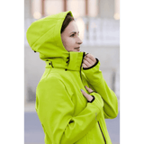 Angel Wings Green Babywearing Softshell Jacket Babywearing Outerwear