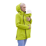 Angel Wings Green Babywearing Softshell Jacket Babywearing Outerwear