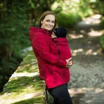 Angel Wings Red Babywearing Softshell Jacket - Babywearing OuterwearLittle Zen One53859664