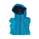 Angel Wings Teal Blue Babywearing Softshell Jacket - Babywearing OuterwearLittle Zen One09026640