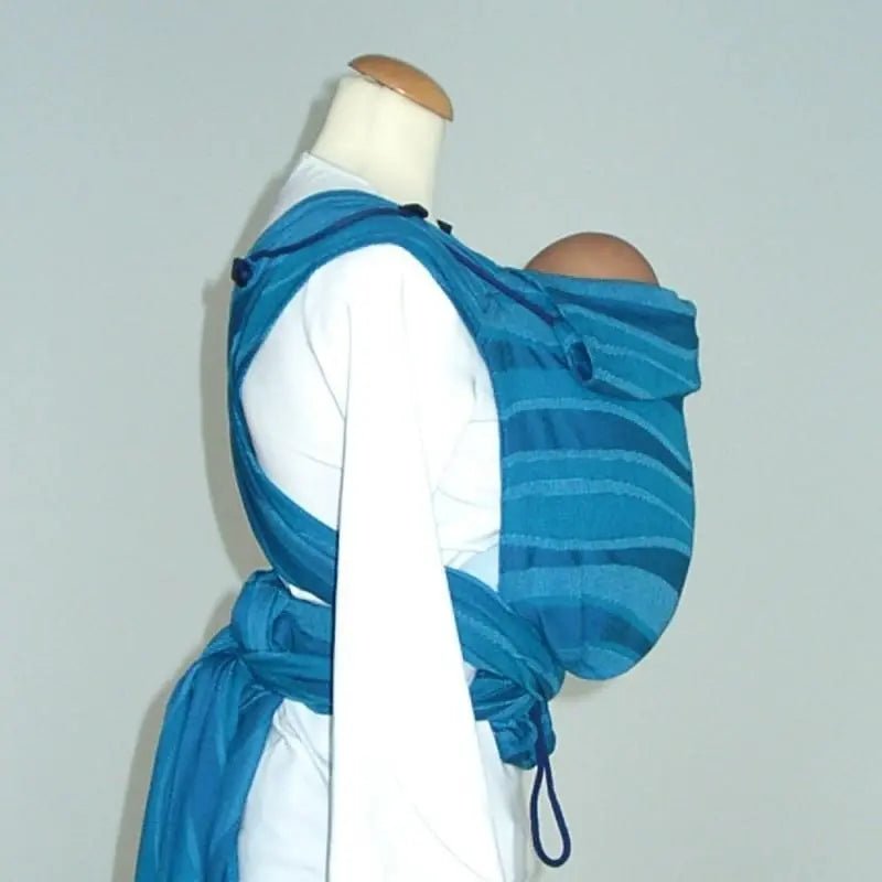 Aqua Waves DidyTai Mei Tai by Didymos - Mei TaiLittle Zen One4048554447809