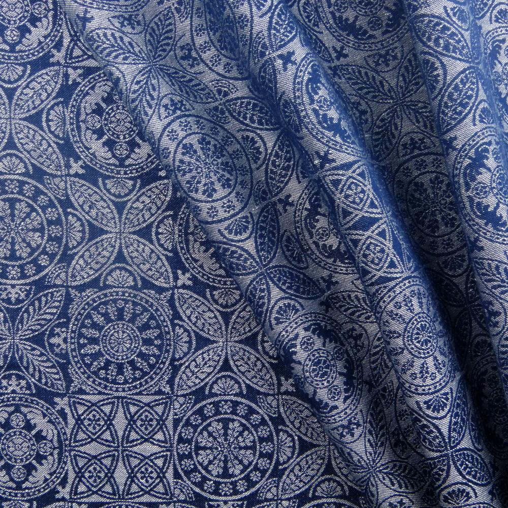 Azulejo linen Woven Wrap by Didymos - Woven WrapLittle Zen One4048554704148
