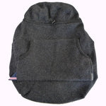 Babywearing Cover Babydos Boiled Wool Anthracite Grey Babywearing Outerwear