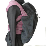 Babywearing Cover BabyDos Boiled Wool Anthracite Grey - Babywearing OuterwearLittle Zen One4143998143