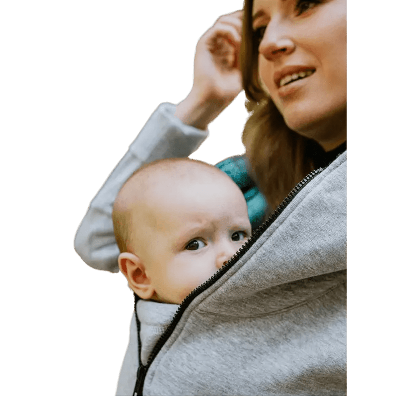 Babywearing Hoodie Peacocks Tail Fantasy