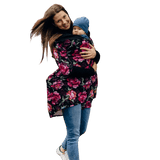 Babywearing Hoodie Peony