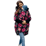 Babywearing Hoodie Peony