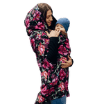 Babywearing Hoodie Peony