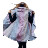 Babywearing Long Cardigan Wild Wine