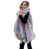 Babywearing Long Cardigan Wild Wine