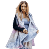 Babywearing Long Cardigan Wild Wine