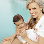Beachfront Baby Water Ring Sling White Wave-Water Carrier-Beachfront Baby-canada and usa-Little Zen One-2