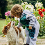 Bear Romper Jurassic Park grey by LennyLamb - Baby Carrier AccessoriesLittle Zen One16539472