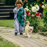 Bear Romper Jurassic Park grey by LennyLamb - Baby Carrier AccessoriesLittle Zen One16539472