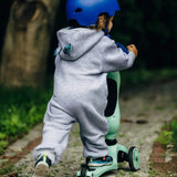 Bear Romper Jurassic Park grey by LennyLamb - Baby Carrier AccessoriesLittle Zen One16539472