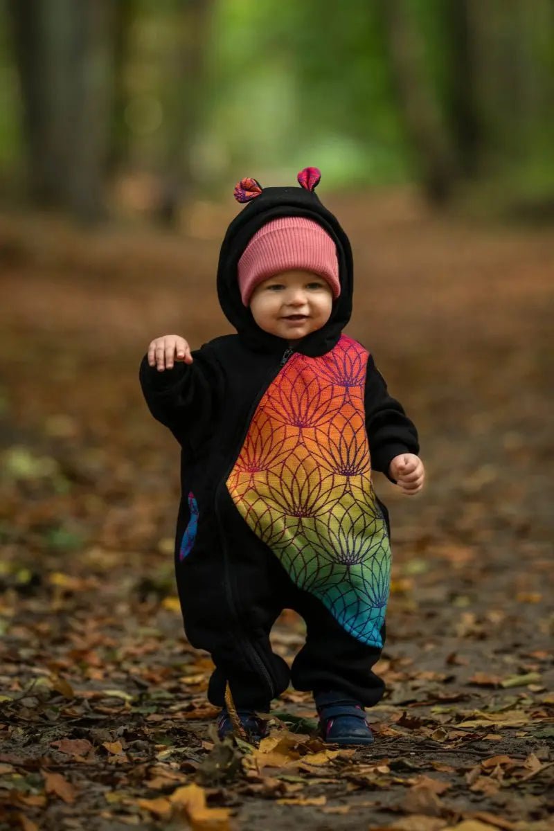 Bear Romper Rainbow Lotus by LennyLamb - Baby Carrier AccessoriesLittle Zen One34898256
