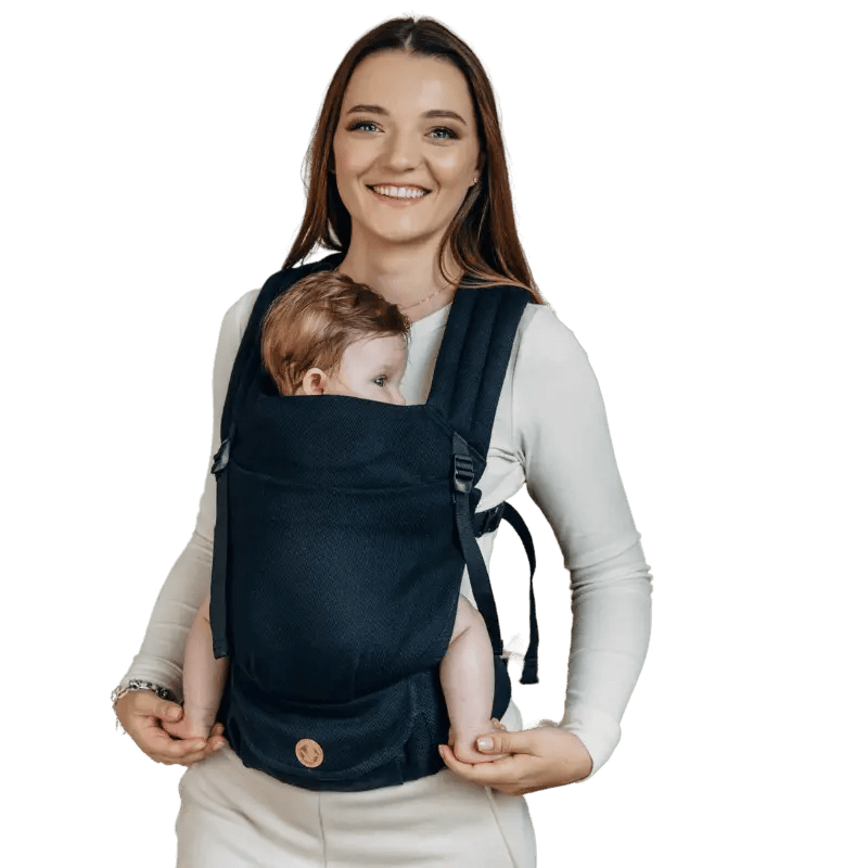 Black LennyLight Baby Carrier by LennyLamb - Buckle CarrierLittle Zen One5907557780643