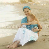 Caribbean Blue Water Ring Sling by Beachfront Babywater Carrier