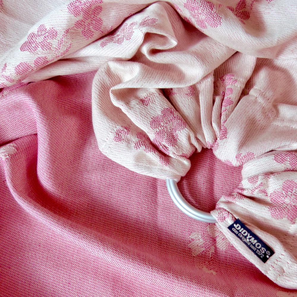 Cherry Blossoms Yayoi silk DidySling Ring Sling by Didymos - Ring SlingLittle Zen One74762064